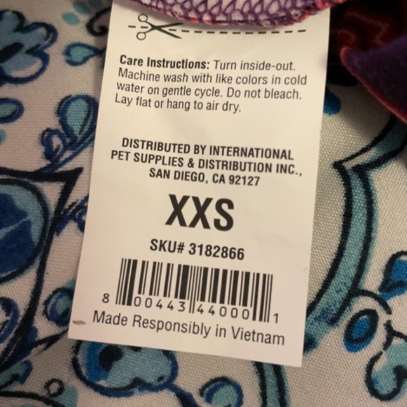 Valentines Day Dog Pajamas (NWOT) - Picture 3 of 3